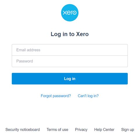 xero nz login